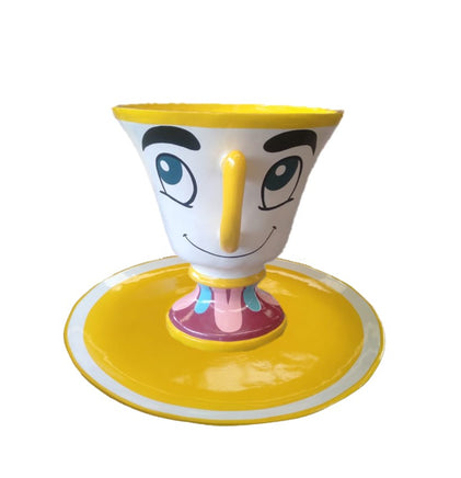 Saucer For Tea Cup Over Sized Statue - LM Treasures 