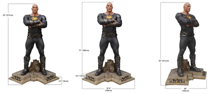 Black Adam Dwayne Johnson DC Comics Life Size Statue - LM Treasures 