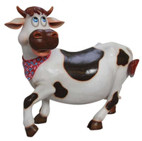 Comic Cow Miss Daisy Life Size Statue - LM Treasures 