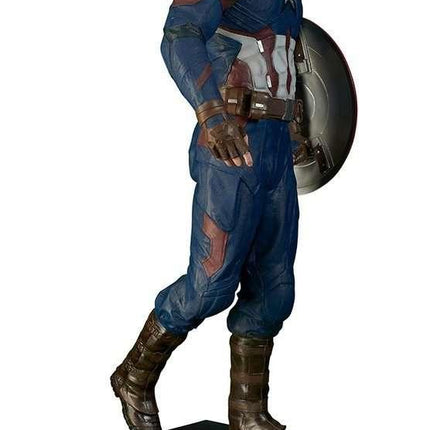 Captain America Life Size Statue From Civil War - LM Treasures 