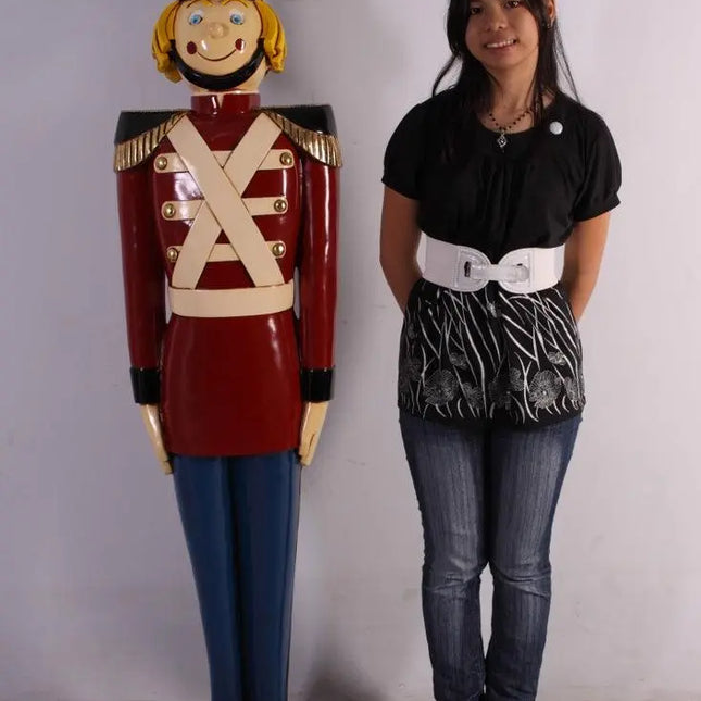 Toy Soldier Life Size Christmas Statue LM Treasures - H