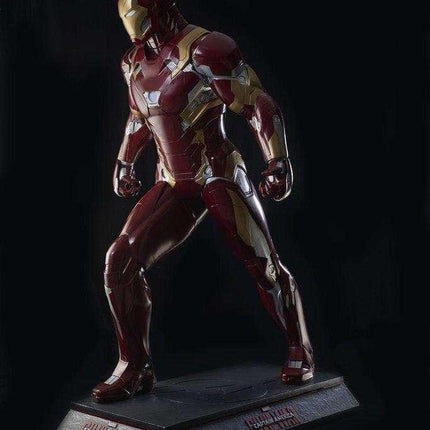 Iron Man Life Size Statue From Captain America: Civil War - LM Treasures 