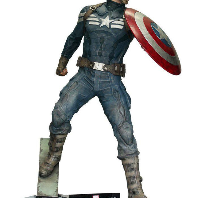 Captain America Life Size Statue From The Winter Soldier - LM Treasures 