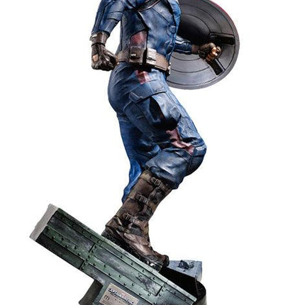 Captain America Life Size Statue From The Winter Soldier - LM Treasures 