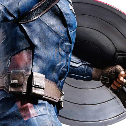 Captain America Life Size Statue From The Winter Soldier - LM Treasures 