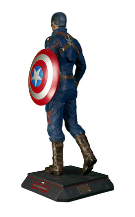 Captain America Life Size Statue From Civil War - LM Treasures 