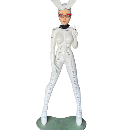 Colin Christian 3rd Base Bunny Signed Sculpture - LM Treasures 