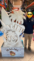Malibu Rum Sandcastle Over Sized Statue - LM Treasures 