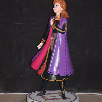 Disney Frozen 2 Anna Life Size Statue - LM Treasures 