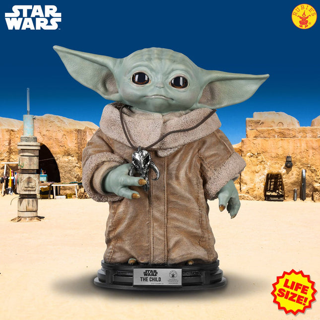 Star Wars The Child Baby Yoda Season 2 of Mandalorian Life Size Statue - LM Treasures 