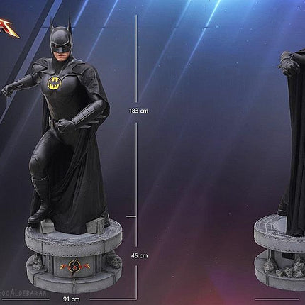 The Flash Movie Batman Michael Keaton Life Size Statue - LM Treasures 