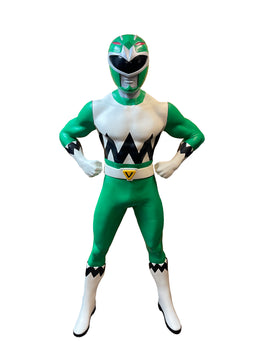 Green Power Ranger Life Size Statue - LM Treasures 