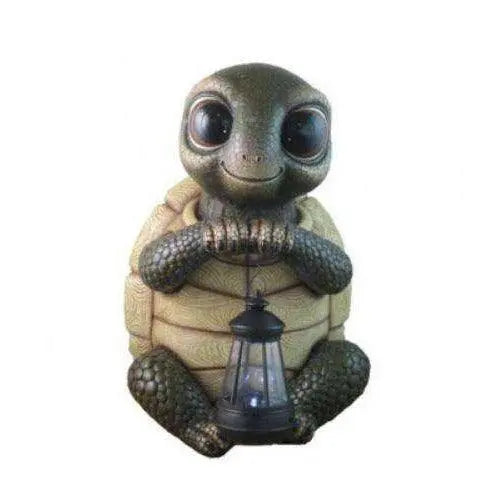 Turtle Lantern Life Size Statue LM Treasures - D