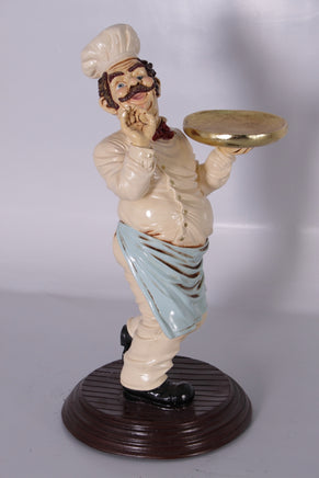 Chef Butler Small Statue - LM Treasures 