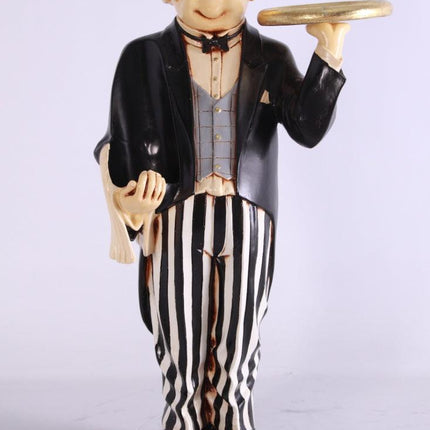 Connoisseur Butler Wine Holder Small Statue - LM Treasures 