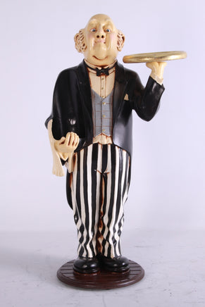 Connoisseur Butler Wine Holder Small Statue - LM Treasures 