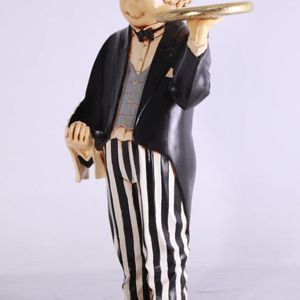 Connoisseur Butler Wine Holder Small Statue - LM Treasures 