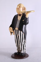 Connoisseur Butler Wine Holder Small Statue - LM Treasures 