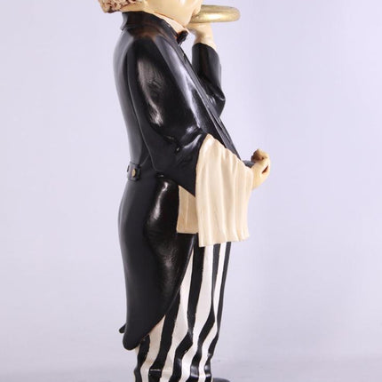 Connoisseur Butler Wine Holder Small Statue - LM Treasures 