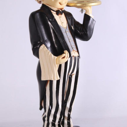 Connoisseur Butler Wine Holder Small Statue - LM Treasures 
