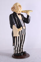 Connoisseur Butler Wine Holder Small Statue - LM Treasures 