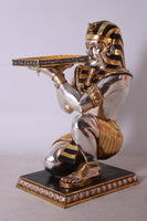 Egyptian Kneeling King Tut Table Life Size Statue - LM Treasures 