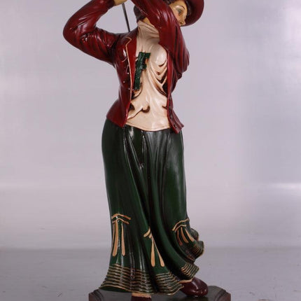 Golfer Lady Small Statue - LM Treasures 