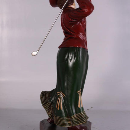 Golfer Lady Small Statue - LM Treasures 