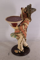 Butler Mexican Cocktail Prop Restaurant Decor Resin Statue - LM Treasures 