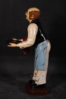 Butler Old Man Prop Restaurant Decor Resin Statue - LM Treasures 