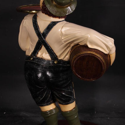 Butler Tiroler German Prop Restaurant Decor Resin Statue - LM Treasures 