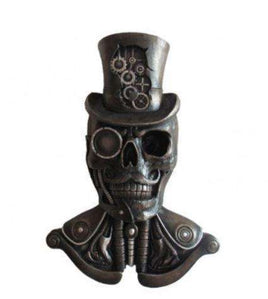 Steampunk Skeleton Bust Wall Decor Prop Statue - LM Treasures 