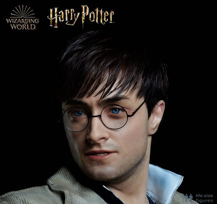 Harry Potter Life Size Statue Ultra Realistic With Silicon Head (Daniel Radcliffe) - LM Treasures 