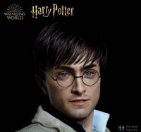 Harry Potter Life Size Statue Ultra Realistic With Silicon Head (Daniel Radcliffe) - LM Treasures 