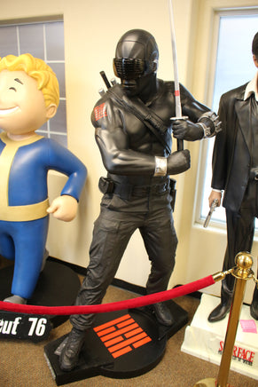 G.I. Joe Snake Eyes Rare Life Size Statue - LM Treasures 