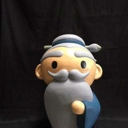 Old Man Avatar Japanese Character Store Display "Eyes Open" - Pre-Owned - LM Treasures 