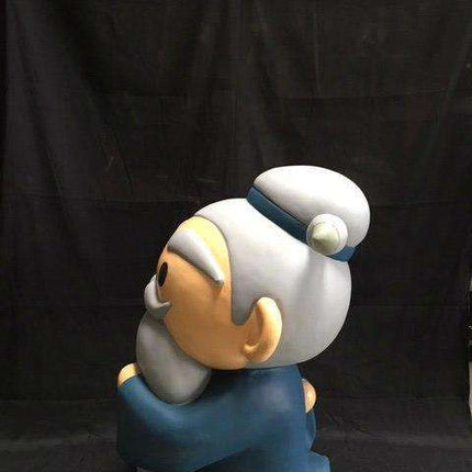 Old Man Avatar Japanese Character Store Display "Eyes Open" - Pre-Owned - LM Treasures 