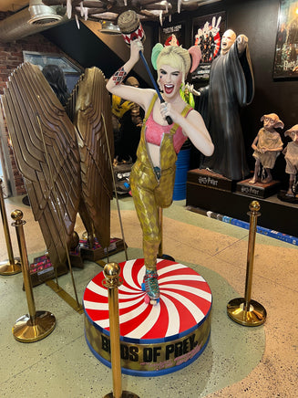 Birds of Prey Harley Quinn Life Size Statue - LM Treasures 