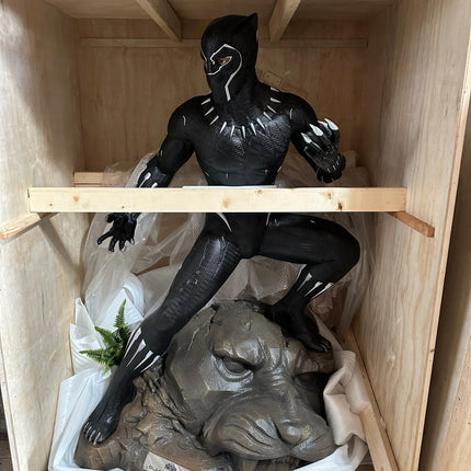 Black Panther Marvel (Chadwick Boseman) Life Size Statue 1:1 - LM Treasures 