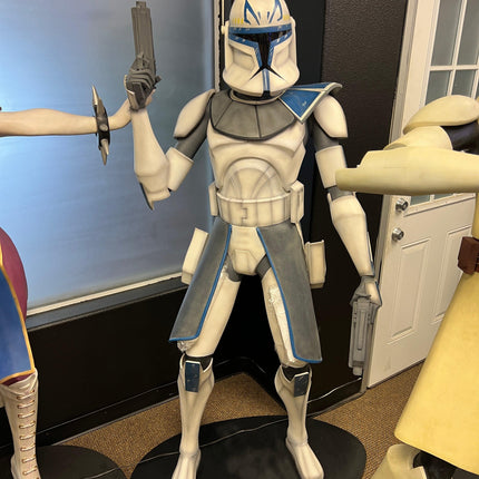 Star Wars Captain Rex 1:1 Clone Wars Life Size Statue - LM Treasures 