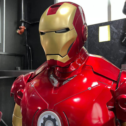 Iron Man Mark III Sideshow Life Size Statue - LM Treasures 
