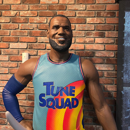Space Jam Lebron James & Bugs Bunny Life Size Statue - LM Treasures 