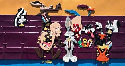 Warner Brothers Looney Tunes Pre-Owned Panels Set of 4 - LM Treasures 