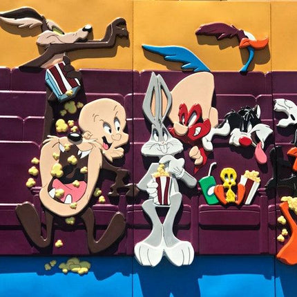 Warner Brothers Looney Tunes Pre-Owned Panels Set of 4 - LM Treasures 