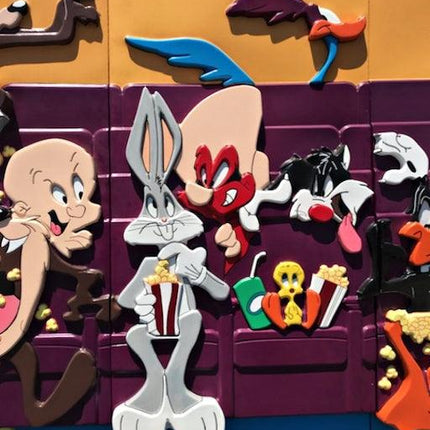 Warner Brothers Looney Tunes Pre-Owned Panels Set of 4 - LM Treasures 