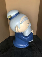 Old Man Avatar Japanese Character Store Display "Eyes Closed" - Pre-Owned - LM Treasures 