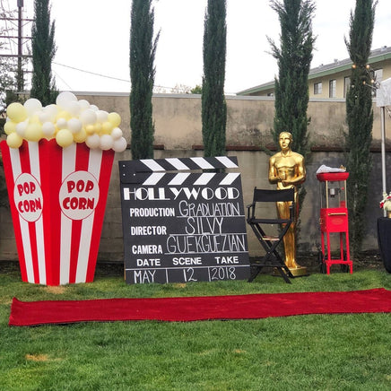 Hollywood Prop Popcorn Large 6ft Movie Decor Statue - LM Treasures 