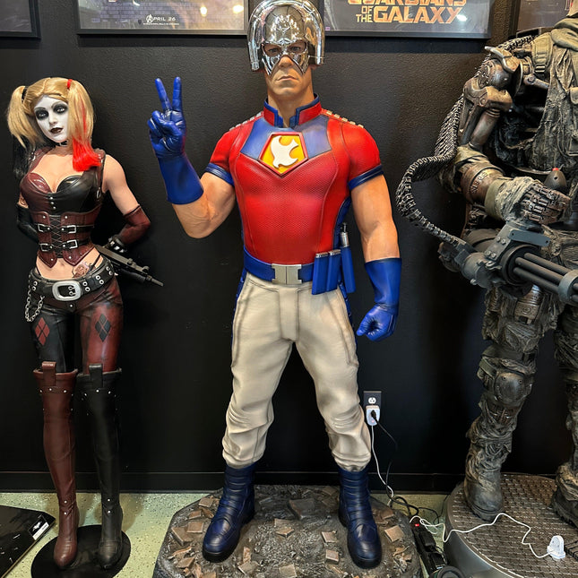 The Suicide Squad Peacemaker (John Cena) Life Size Statue - LM Treasures 