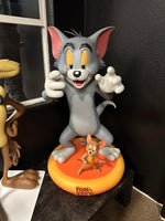 Looney Tunes Tom & Jerry Life Size Statue - LM Treasures 