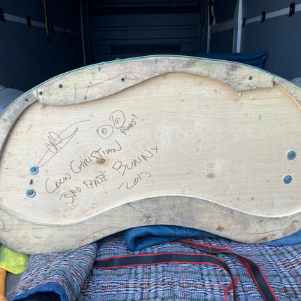 Colin Christian 3rd Base Bunny Signed Sculpture - LM Treasures 